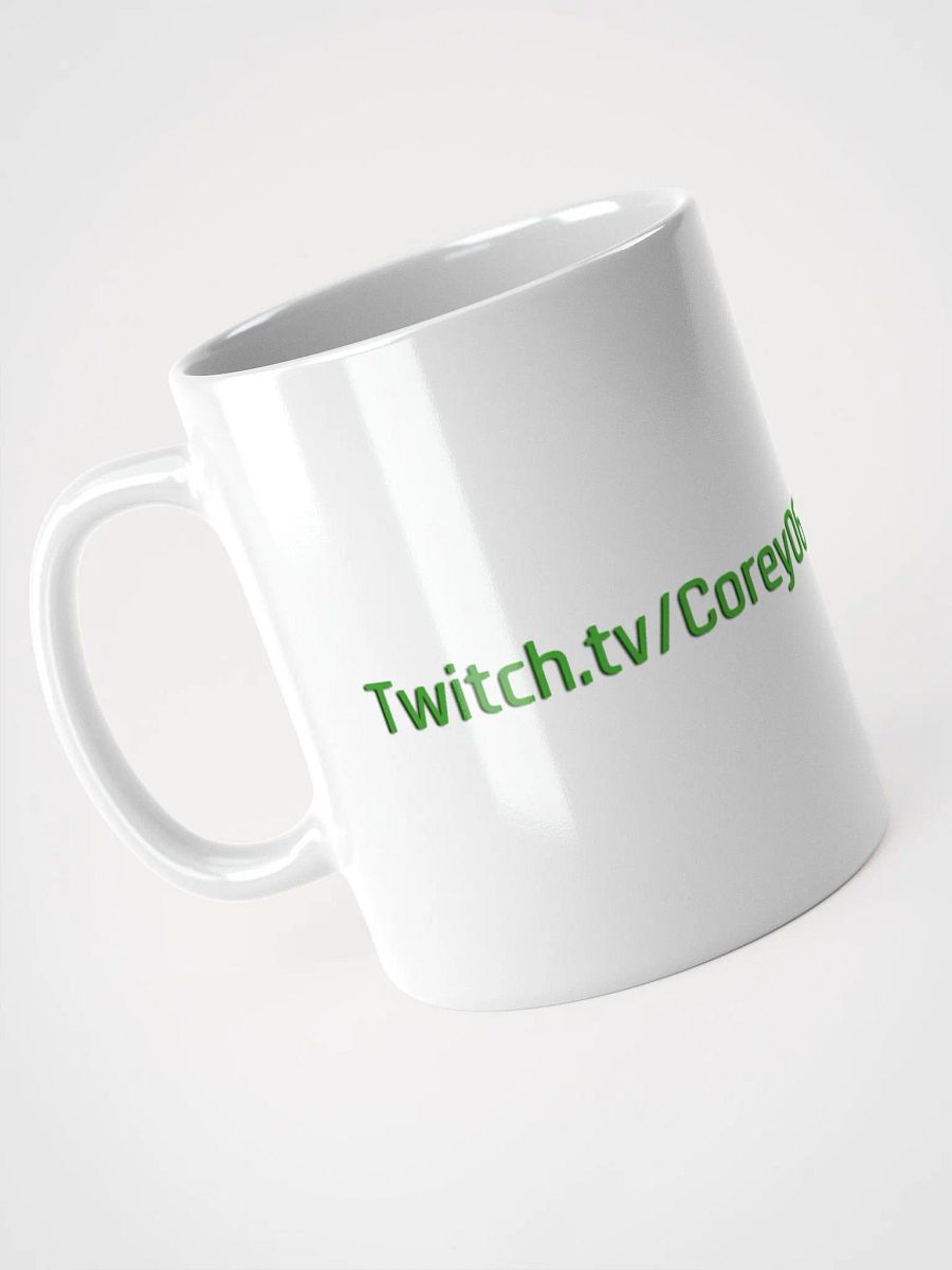 Caffeinated Corey Coffee Cup - White product image (3)