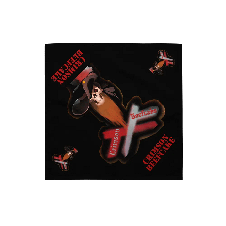 CrimsonBeefBandana product image (1)