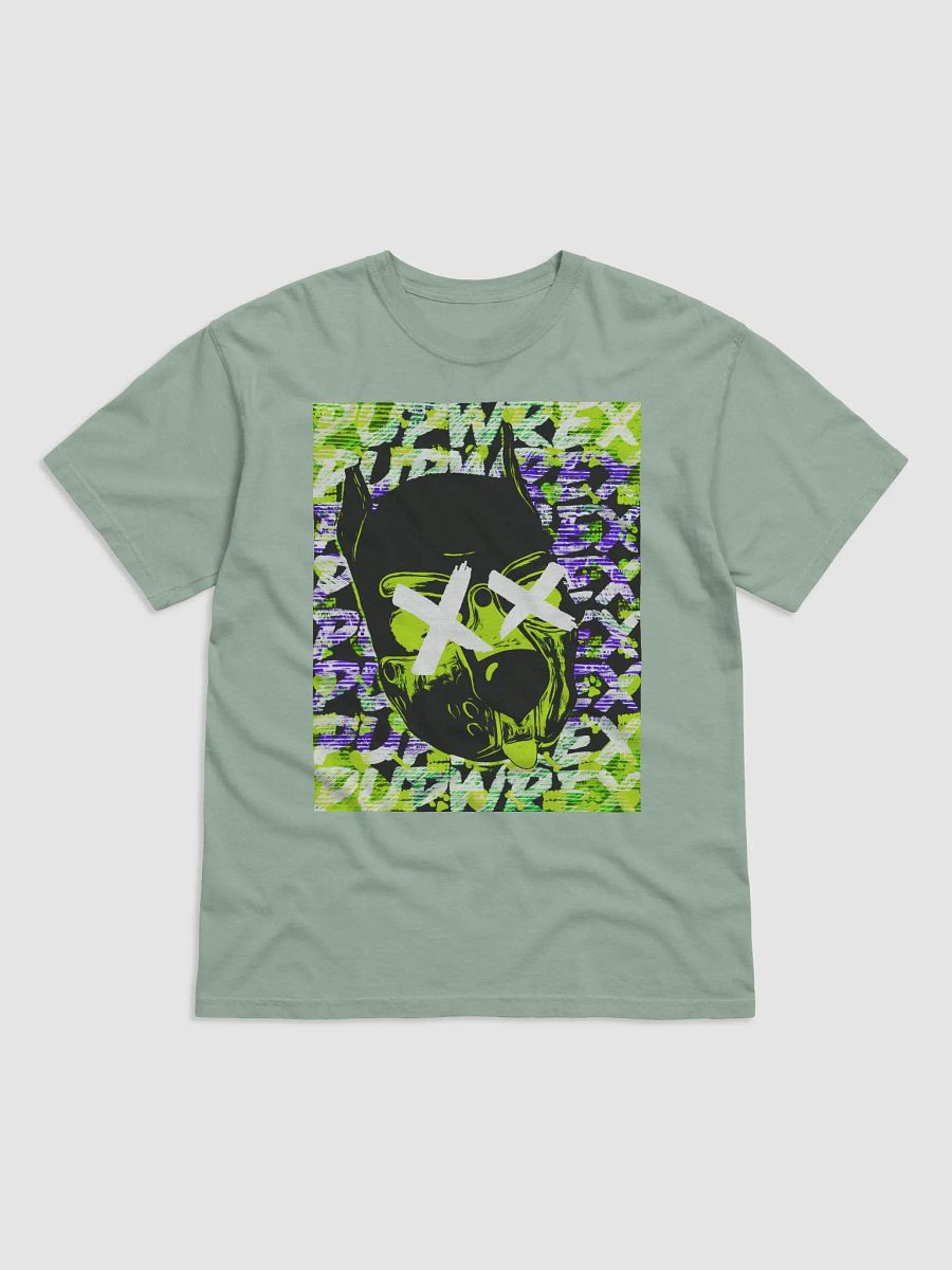 PupWrex - Killer Pup Green - Dyed Heavyweight T-Shirt product image (1)