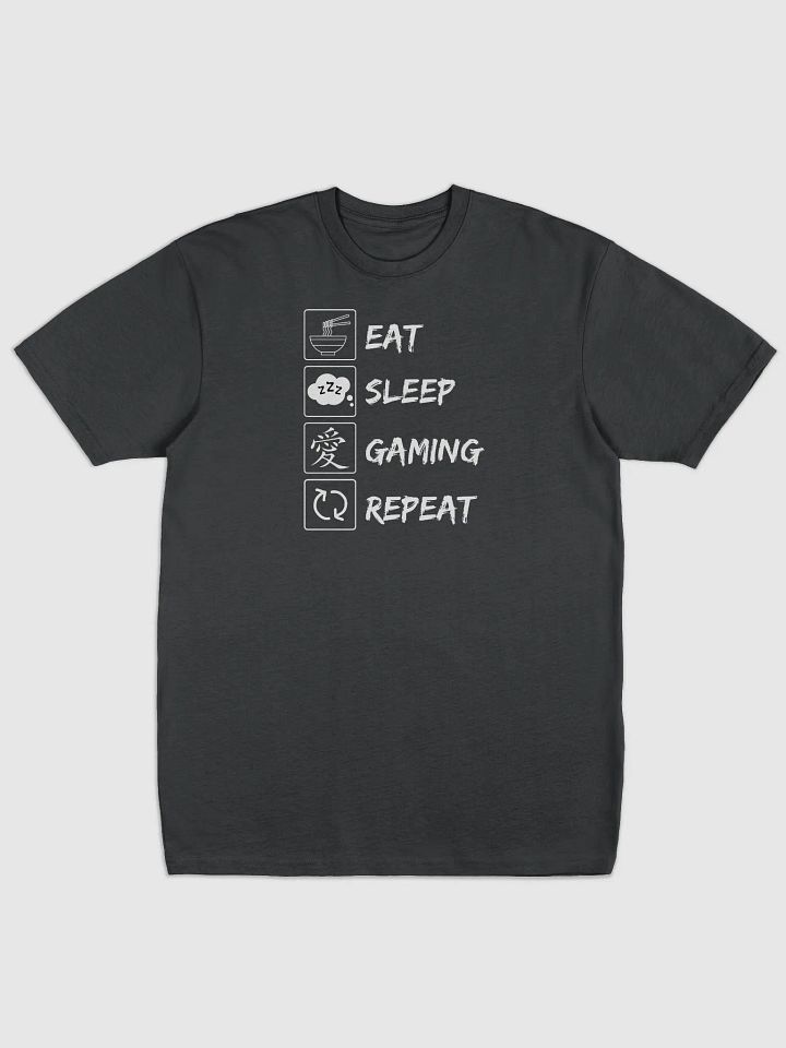 Eat, Sleep, Gaming, Repeat Tees | Premium Heavyweight Cotton product image (1)
