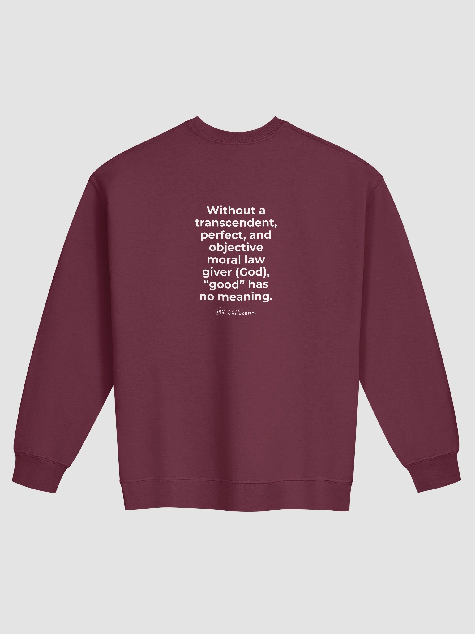 Define Good Moral Lawgiver Christmas Graphic Crewneck Sweatshirt product image (2)