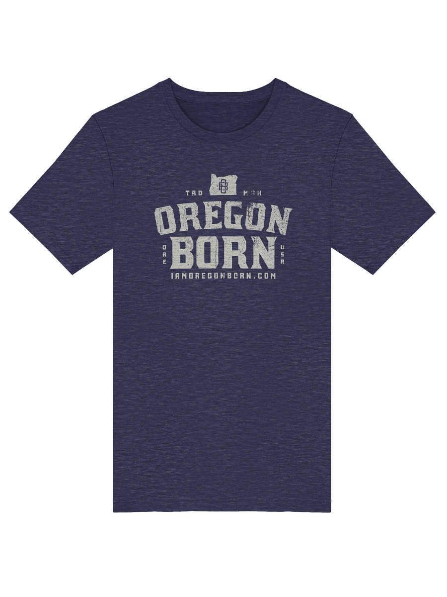 Vintage Collegiate Oregon Born T-Shirt product image (3)