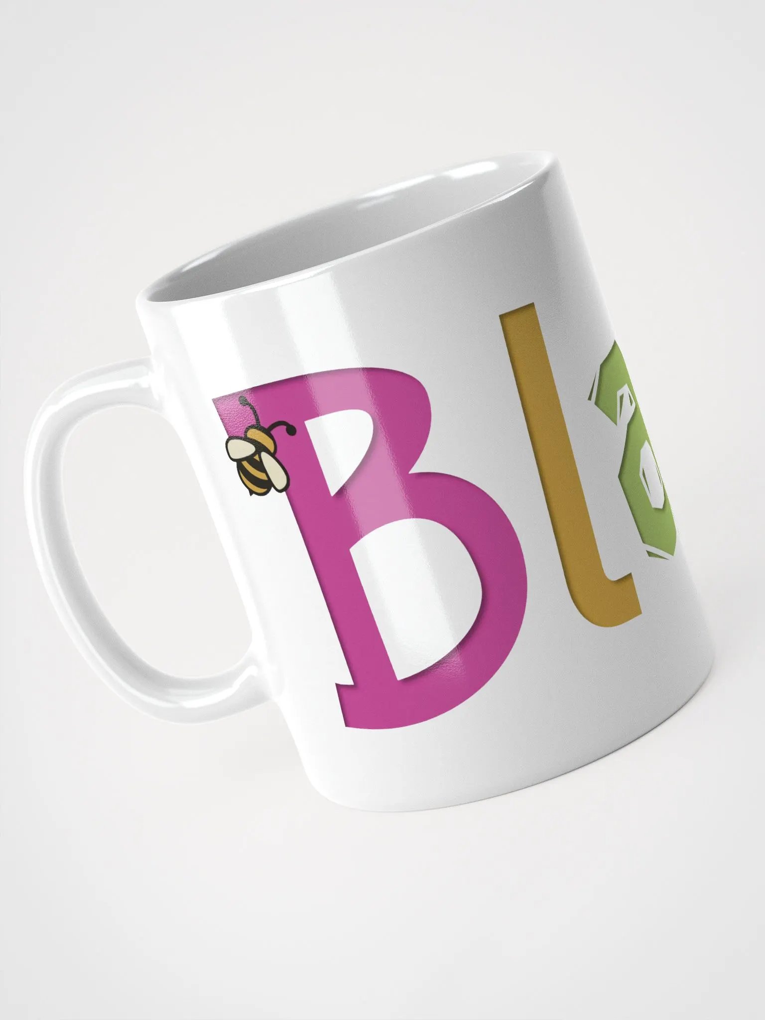 The Blarla White Mug - Bright Sips product image (1)