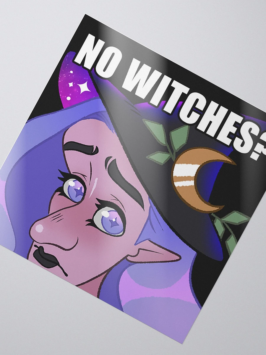 NO WITCHES STICKER product image (1)