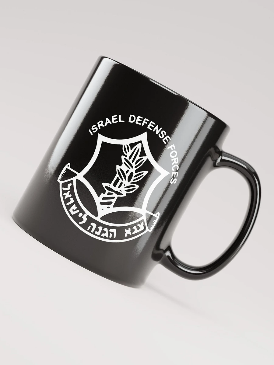 IDF Logo Black Mug product image (5)