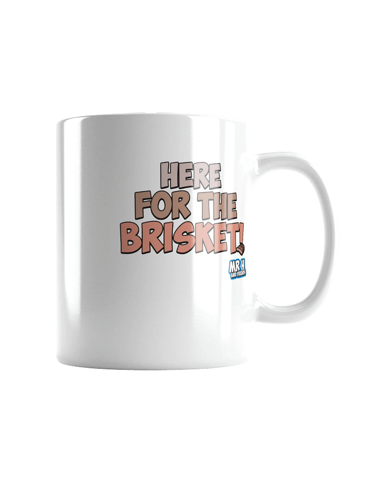 Here for the Brisket White Mug product image (2)