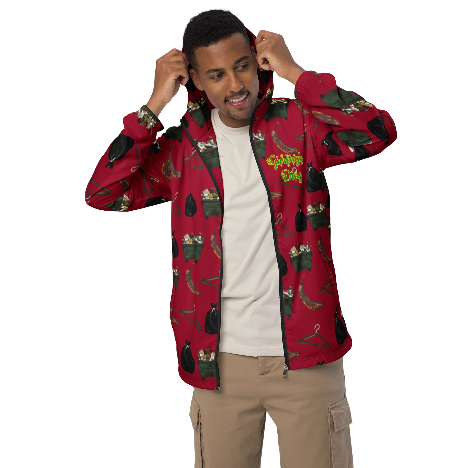 Buddy Solo Garbage Day Crimmas Windbreaker product image (3)