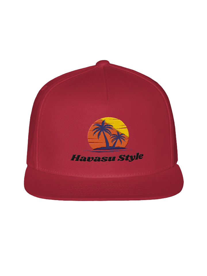 Havasu Style Sunset Flat Bill Snapback product image (1)