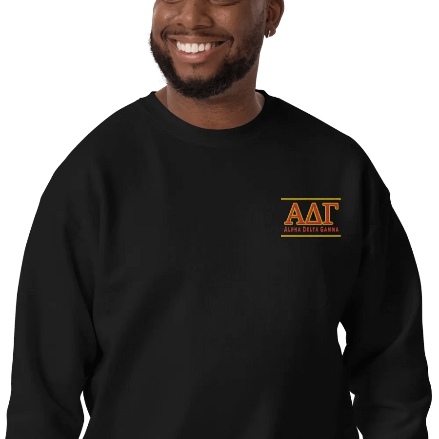 ADG Red/Gold Sweatshirt - Embroidered product image (5)