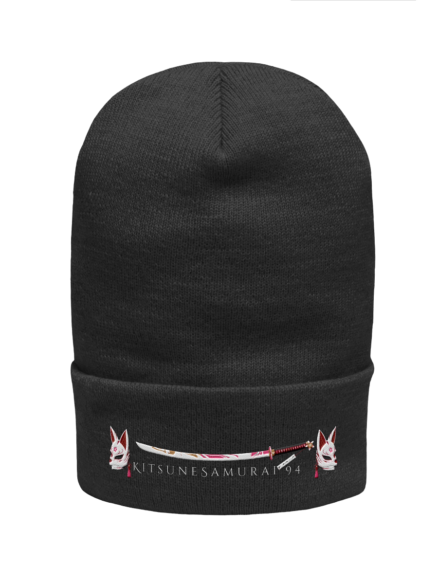 Fox Mask Samurai Sword Beanie product image (3)