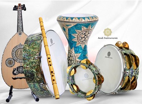 They are all waiting for you ❤️ and they are the best #darbuka #oud #ney #arabinstruments #bandir #mazhar
