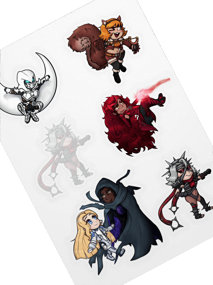 Marvel Rivals Chibis - Sticker Sheet product image (1)