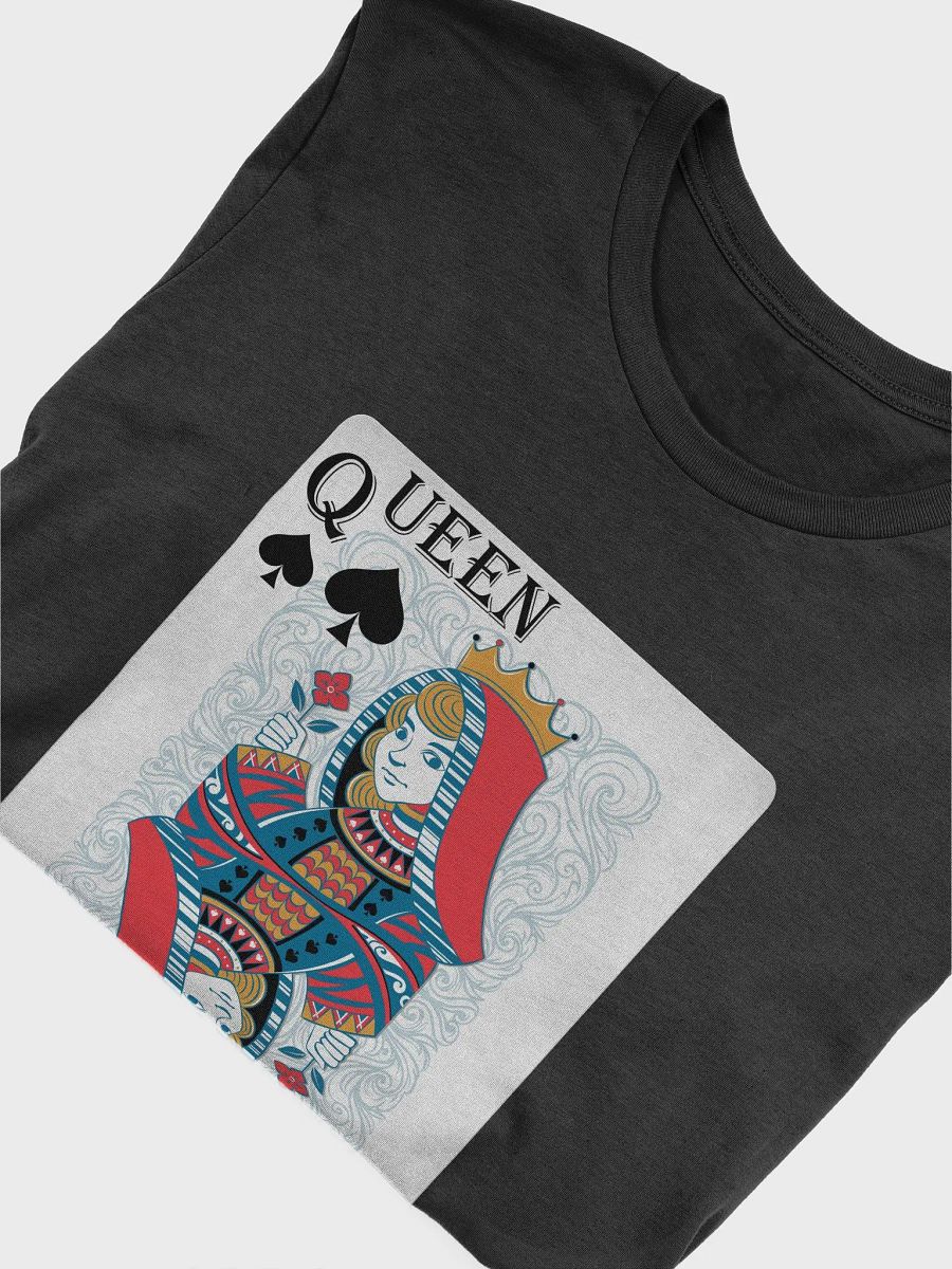 Symmetrical Queen of Spades T-Shirt product image (48)