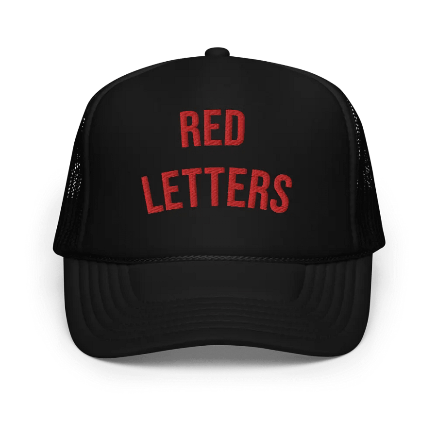 Red Letters Black Hat product image (1)