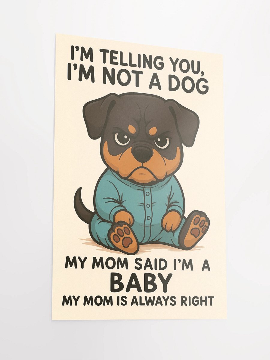 Baby Rottweiler Poster product image (6)