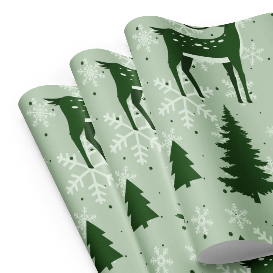 Reindeer Wrapping paper product image (8)