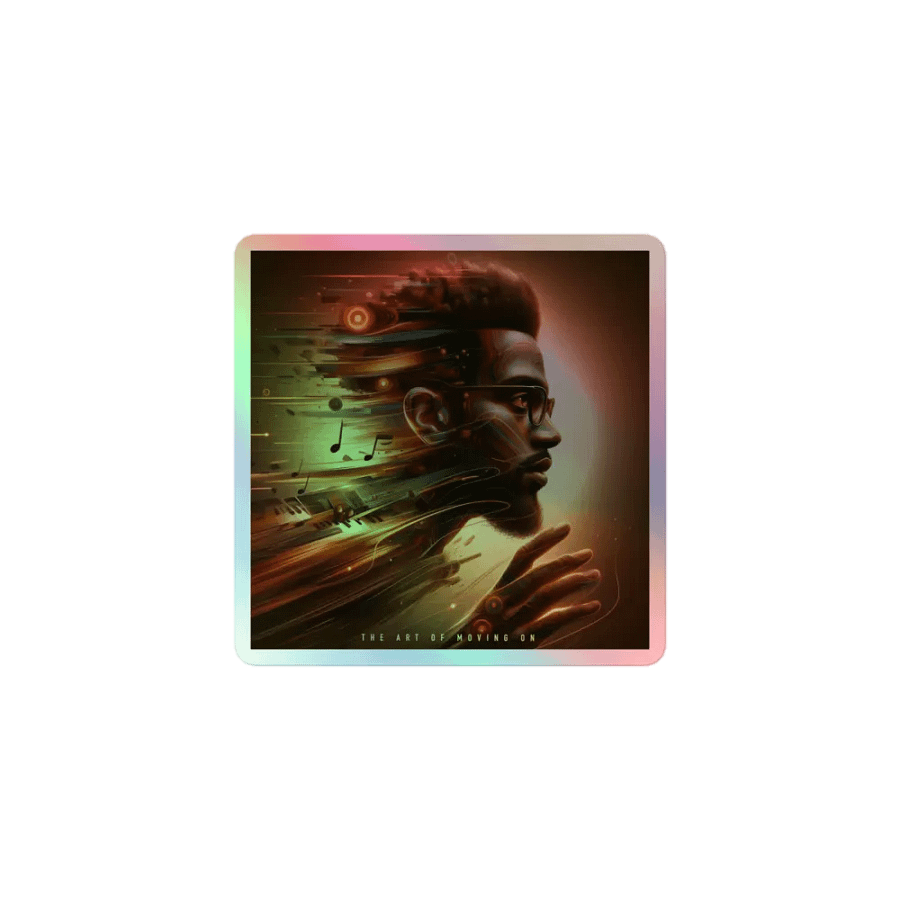 The Art Of Moving On Sticker product image (1)