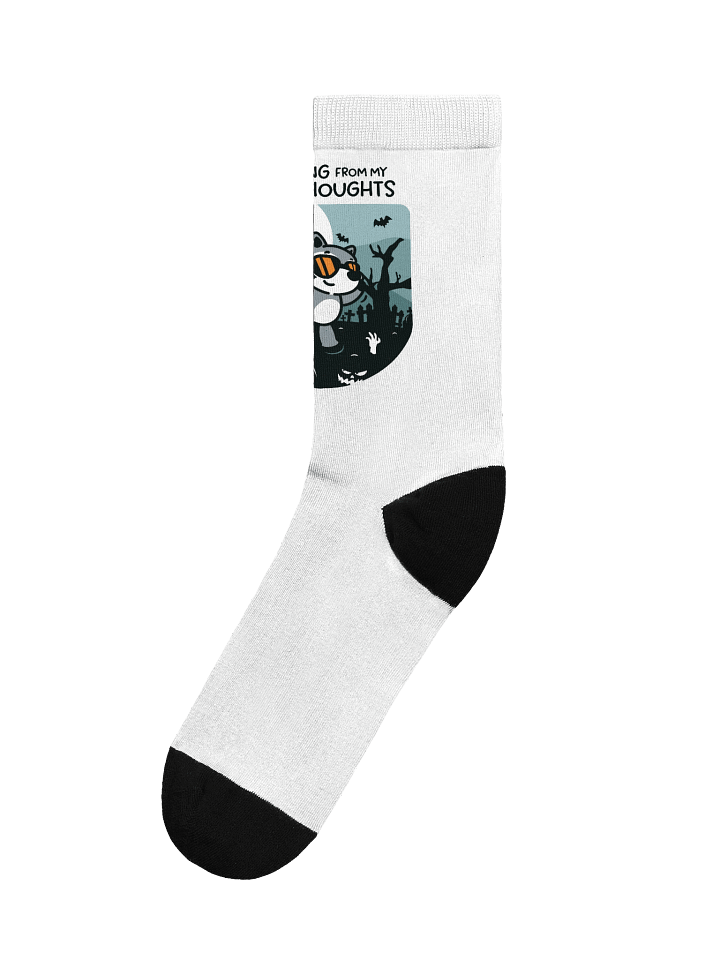 Running From My Dark Thoughts Socks product image (1)