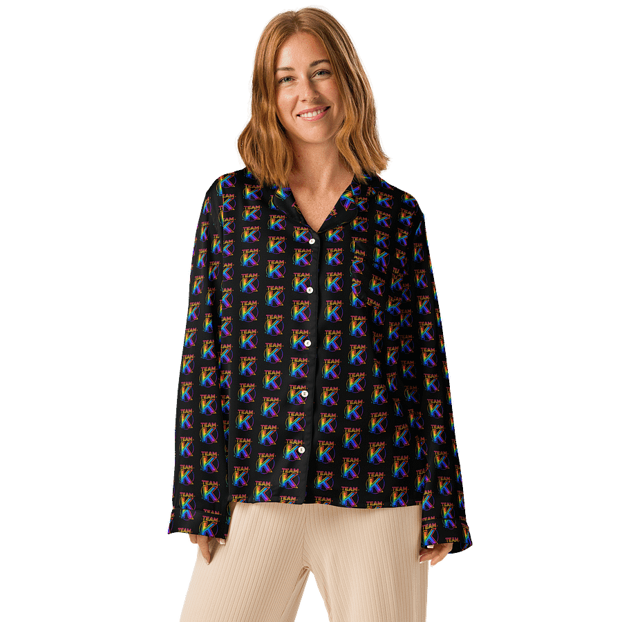 TEAM K Pride 1 Women's Long Sleeve Pajama Top product image (1)