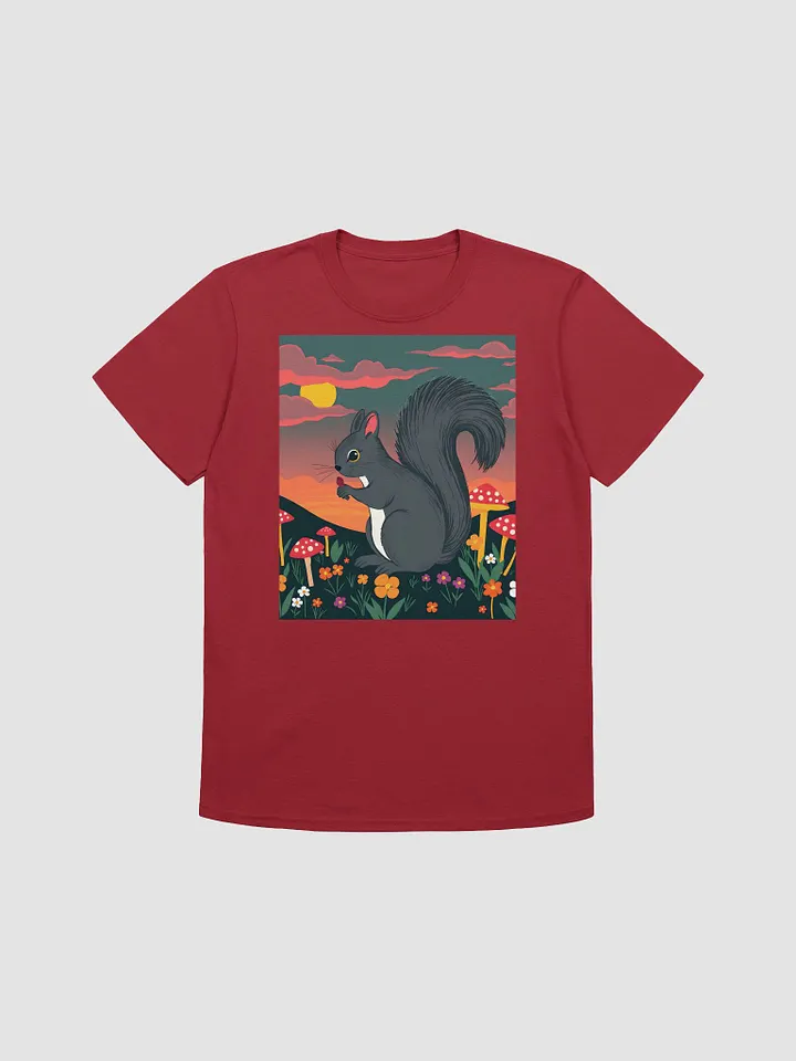 Sunset Squirrel Unisex T-Shirt product image (1)