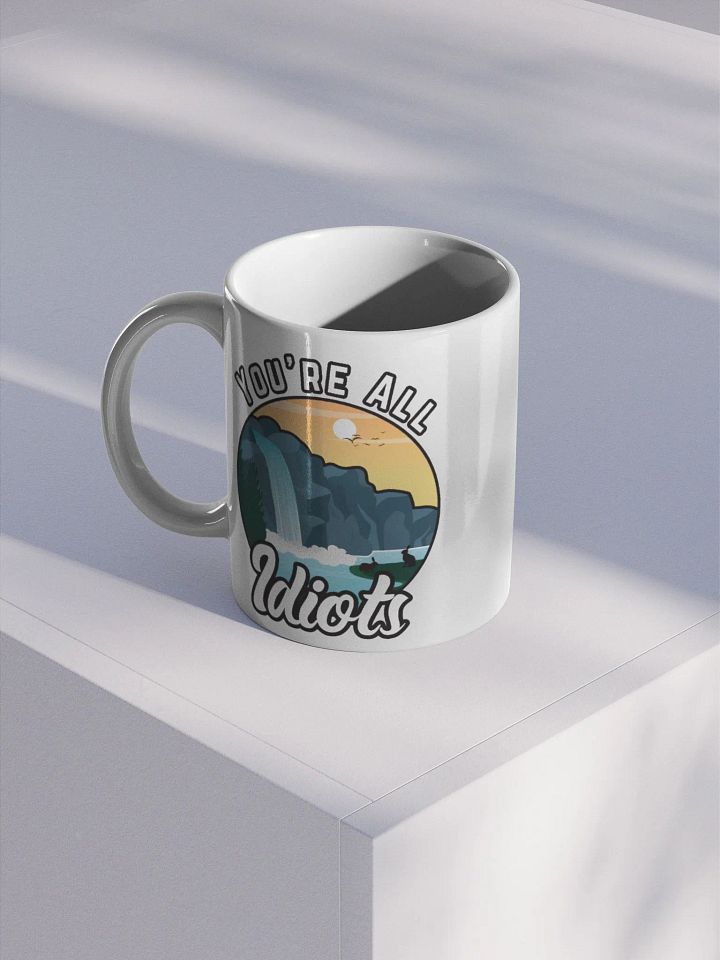 You're All Idiots Vintage Mug product image (1)