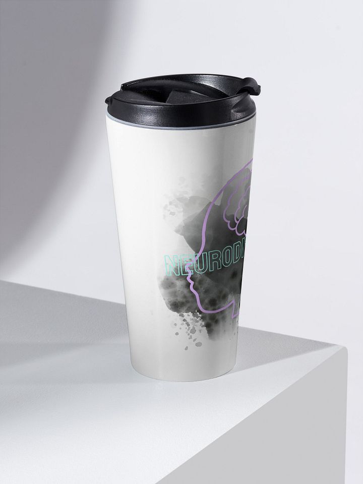 NeuroDivergent Stainless Steel Travel Mug product image (2)