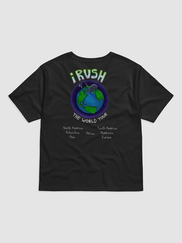 irush The World Tour T-Shirt (Black and Grey) product image (3)