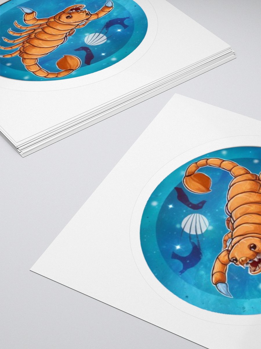 Scorpio Zodiac Sticker - Exclusive Celestial Design | TDS Music product image (10)
