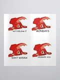 Grumpy Dragon Sticker Pack product image (1)