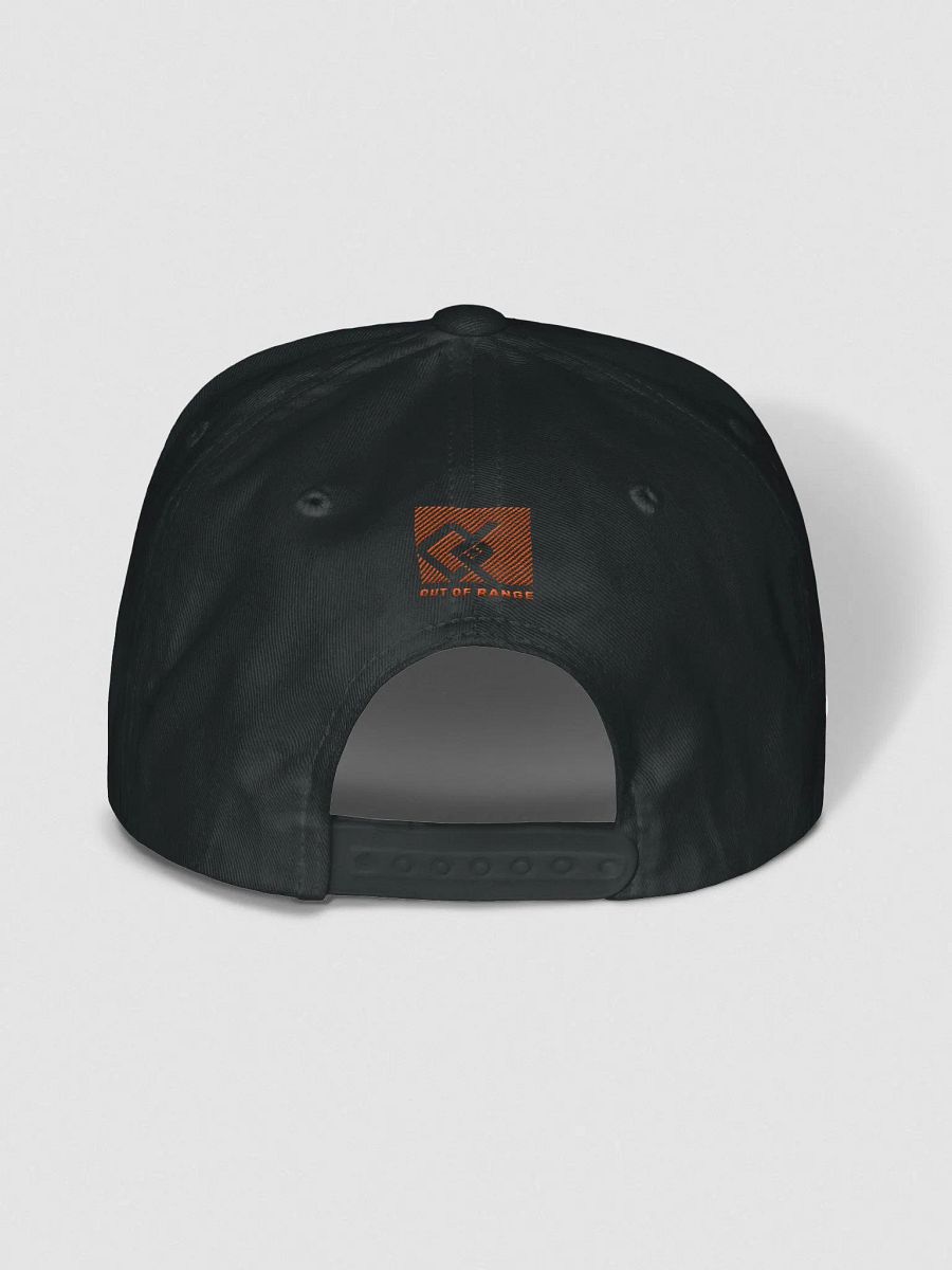 Minimalist Black & White Snapback Cap product image (4)