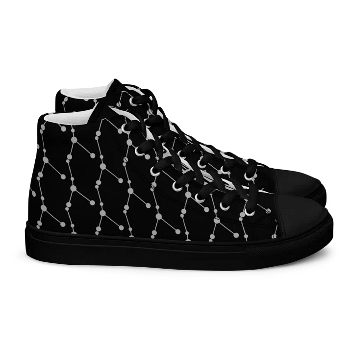Cancer Symmetry High Top Canvas Shoes product image (2)