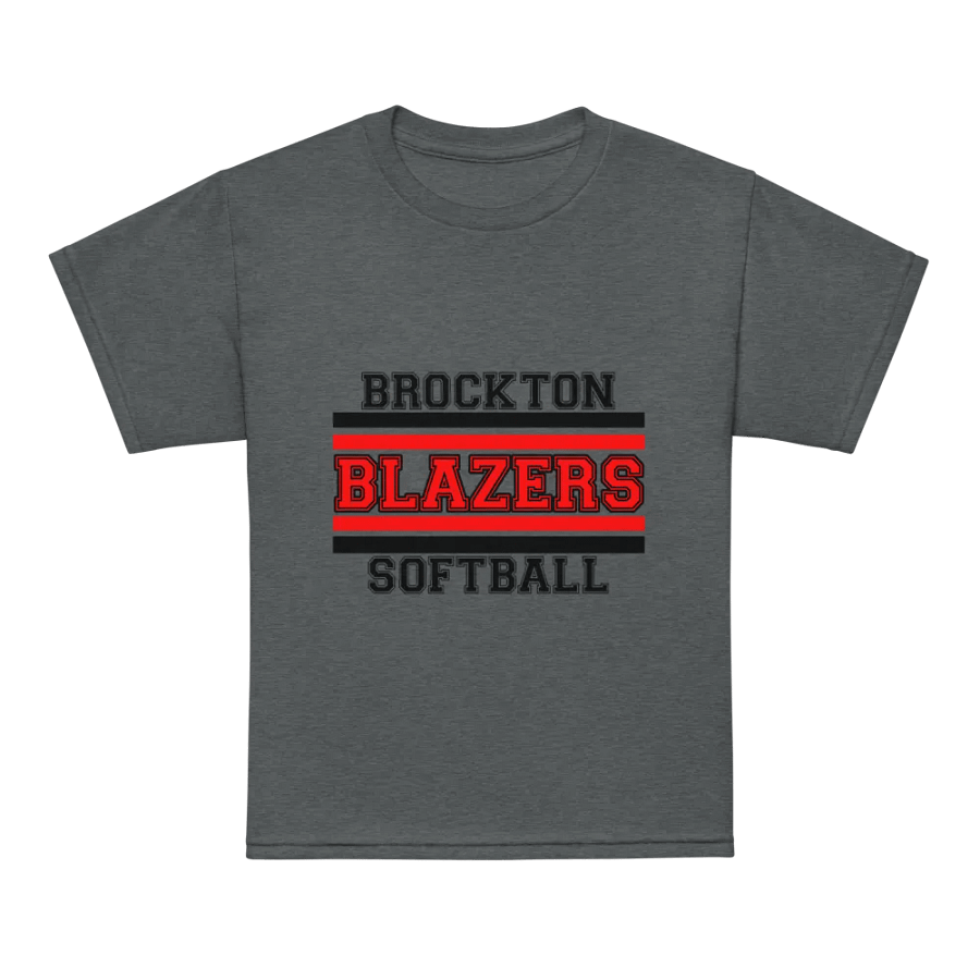 Youth Brockton Blazers Softball Tee - Gray product image (7)