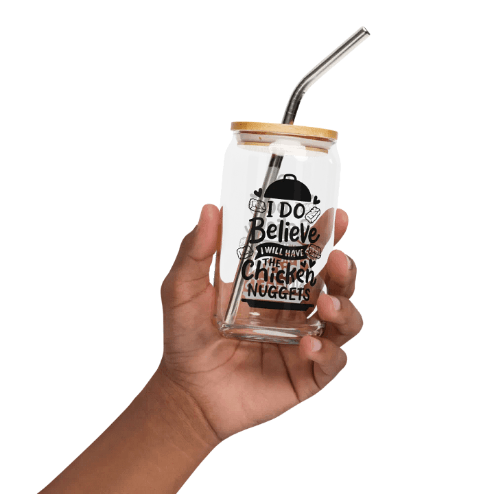 I Do Believe I'll Have The Chicken Nuggets - Can-Shaped Glass product image (2)