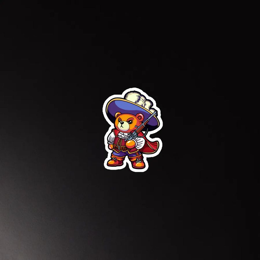 Teddy Musketeer Magnet product image (3)
