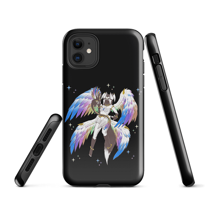 Rainbow Pride Angel iPhone Cases product image (1)