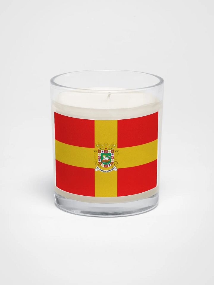 Vela de cera de soja blanca - Bandera Autonómica product image (1)