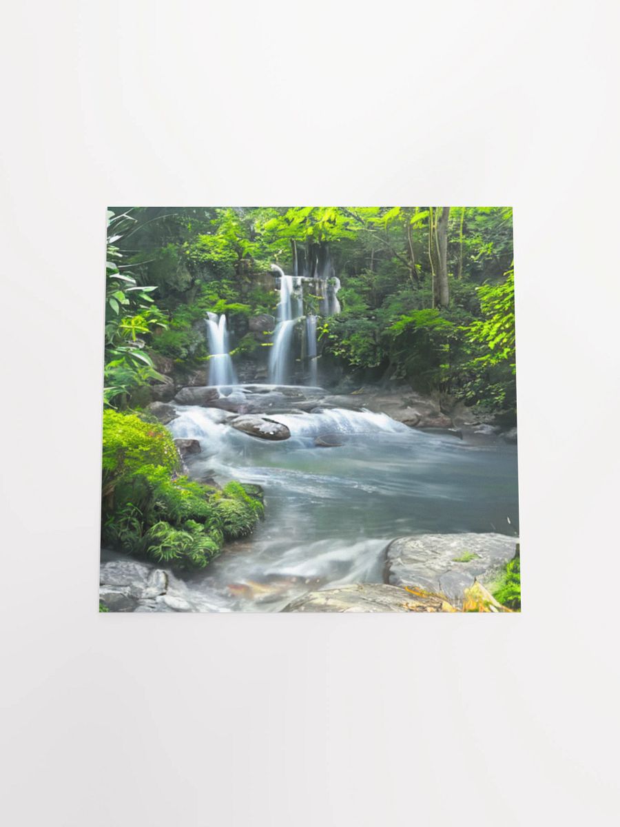 Tranquil Cascades Matte Poster product image (16)