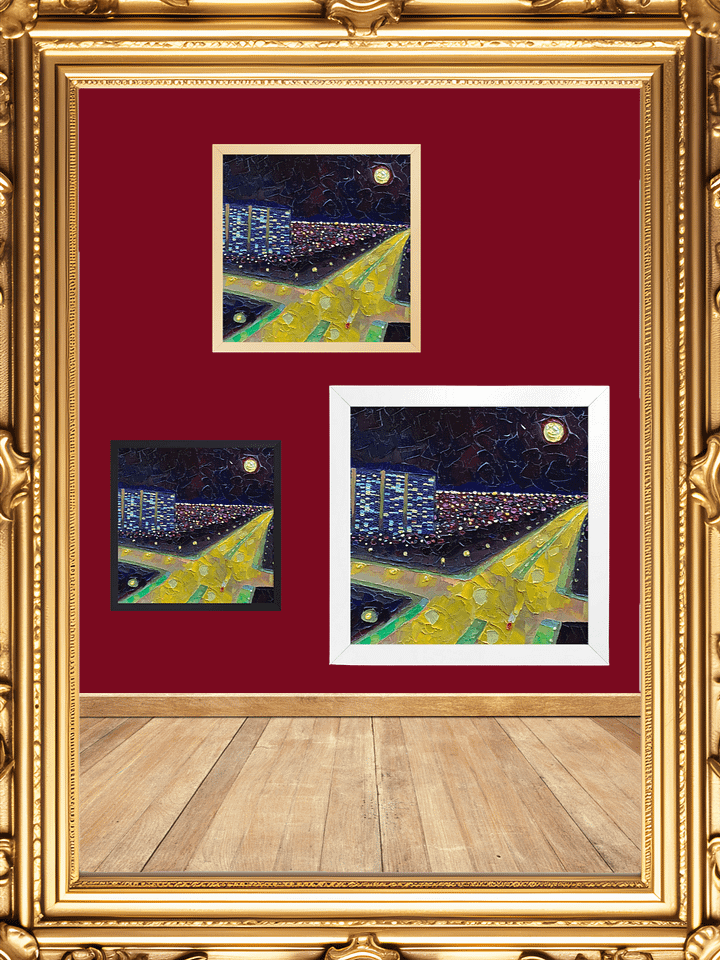 The Vein Of The City Framed Print product image (2)