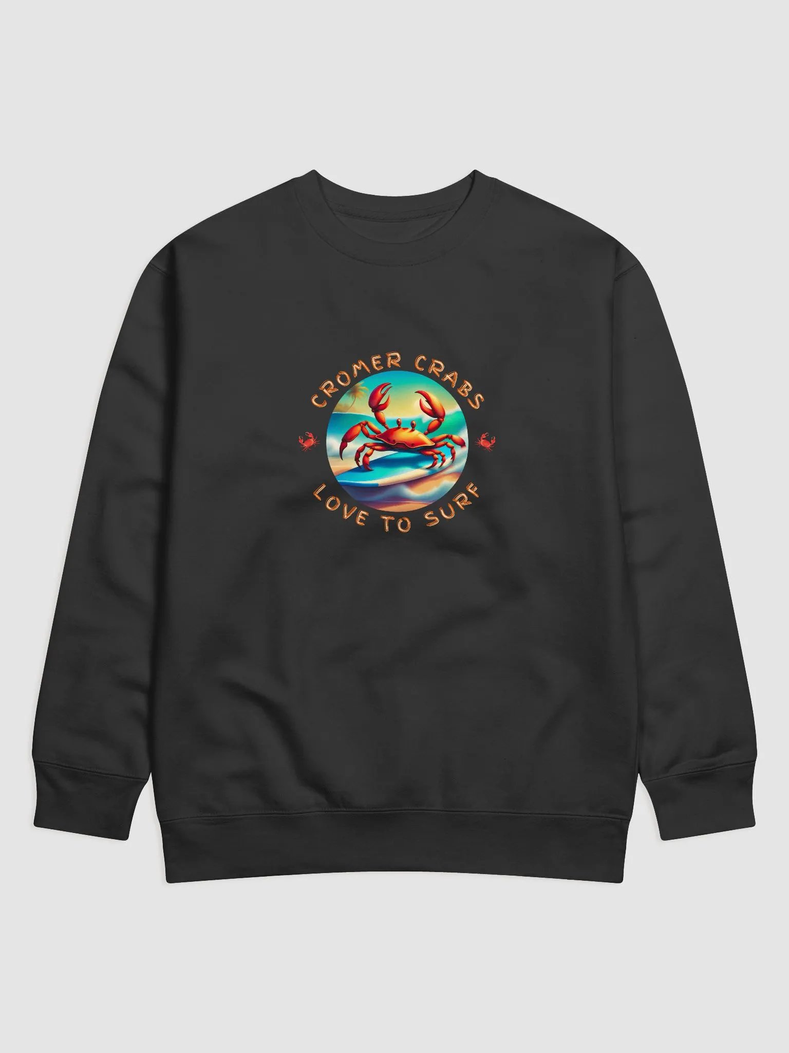Cromer Crabs Love to Surf Sweatshirt product image (4)