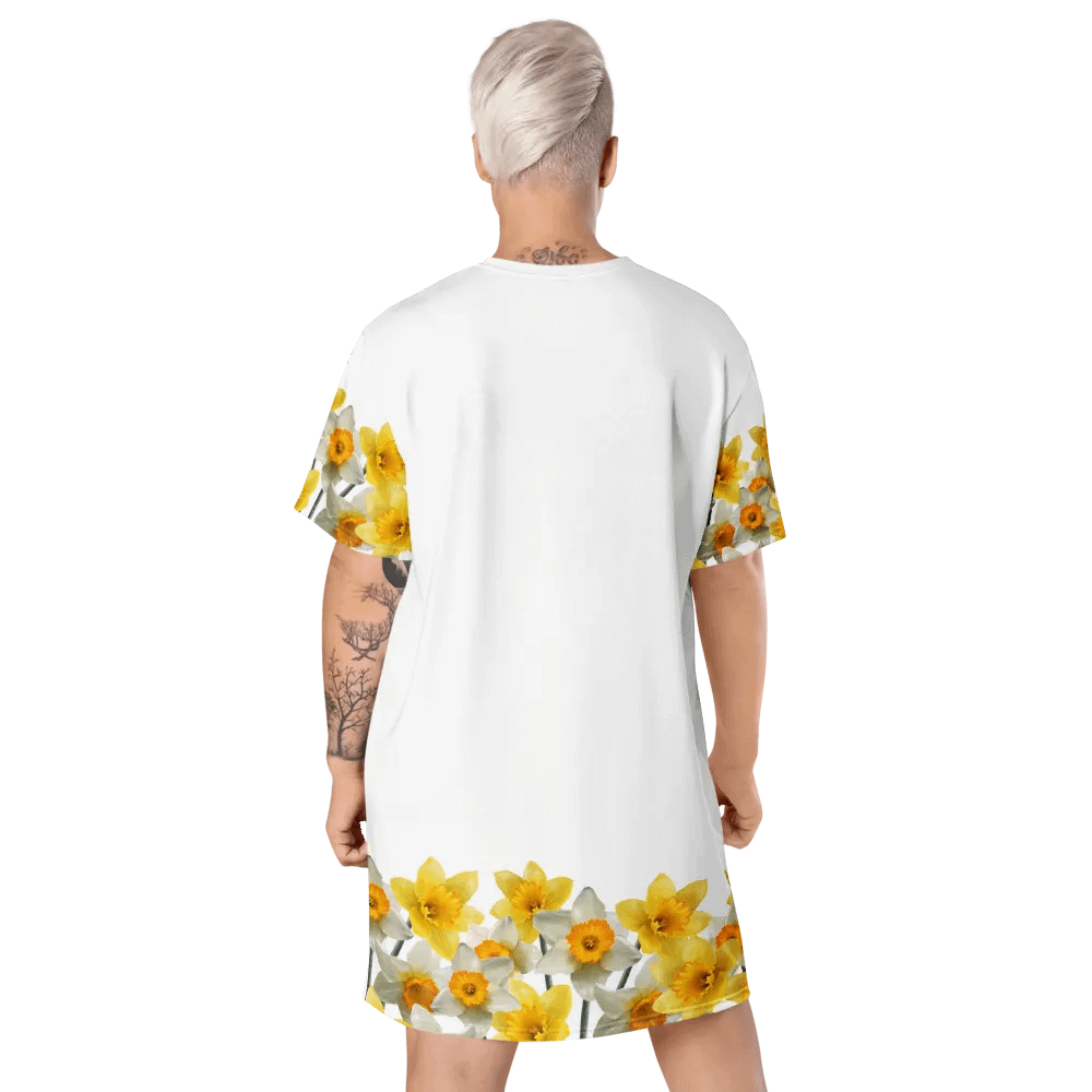 Daffodil Dreams All-Over T-Shirt Dress product image (9)