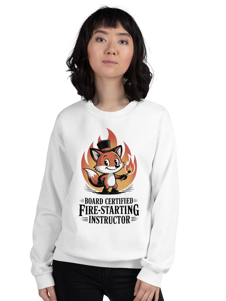 Fire Starting Instructor Human Design Manifestor Sweatshirt product image (6)