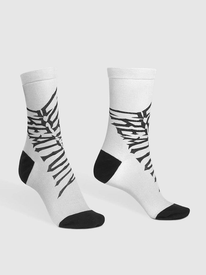 "CURATING CREATIVITY" Crew Socks product image (1)