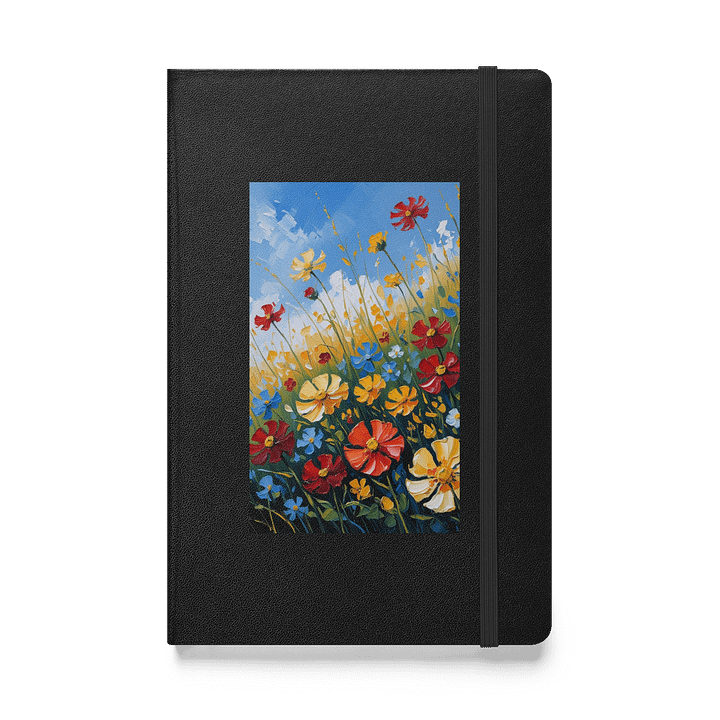 Meadow Blooms Hardcover Notebook product image (1)
