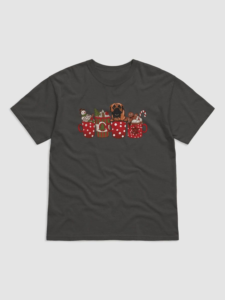 Cute Boerboel in a Christmas Cup T-Shirt | Funny Christmas Pup in a Cup product image (19)