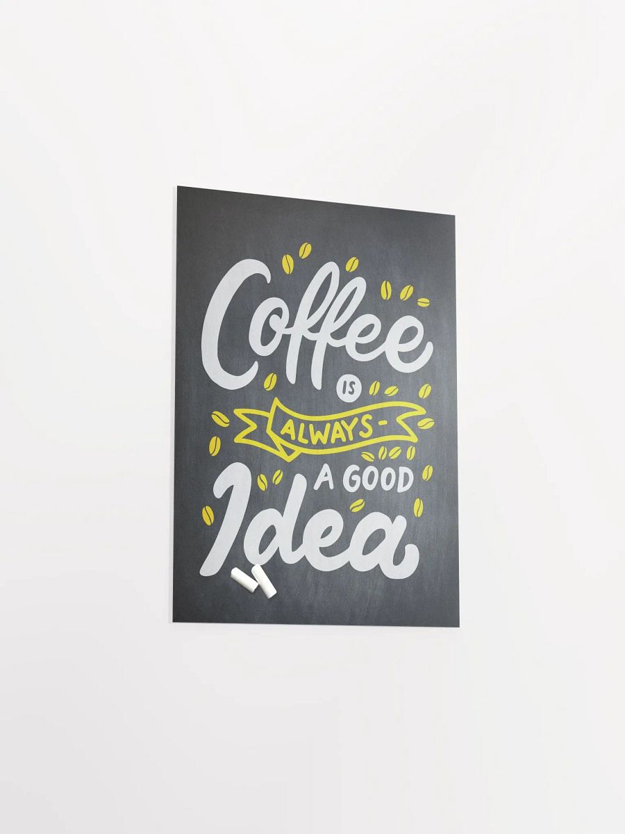 Coffee Lettering Poster Print, Good Morning Coffee Poster, Coffee Lover Gift, Coffee Station Wall Art —Trendy Kitchen Wall Art,Kitchen Decor product image (8)