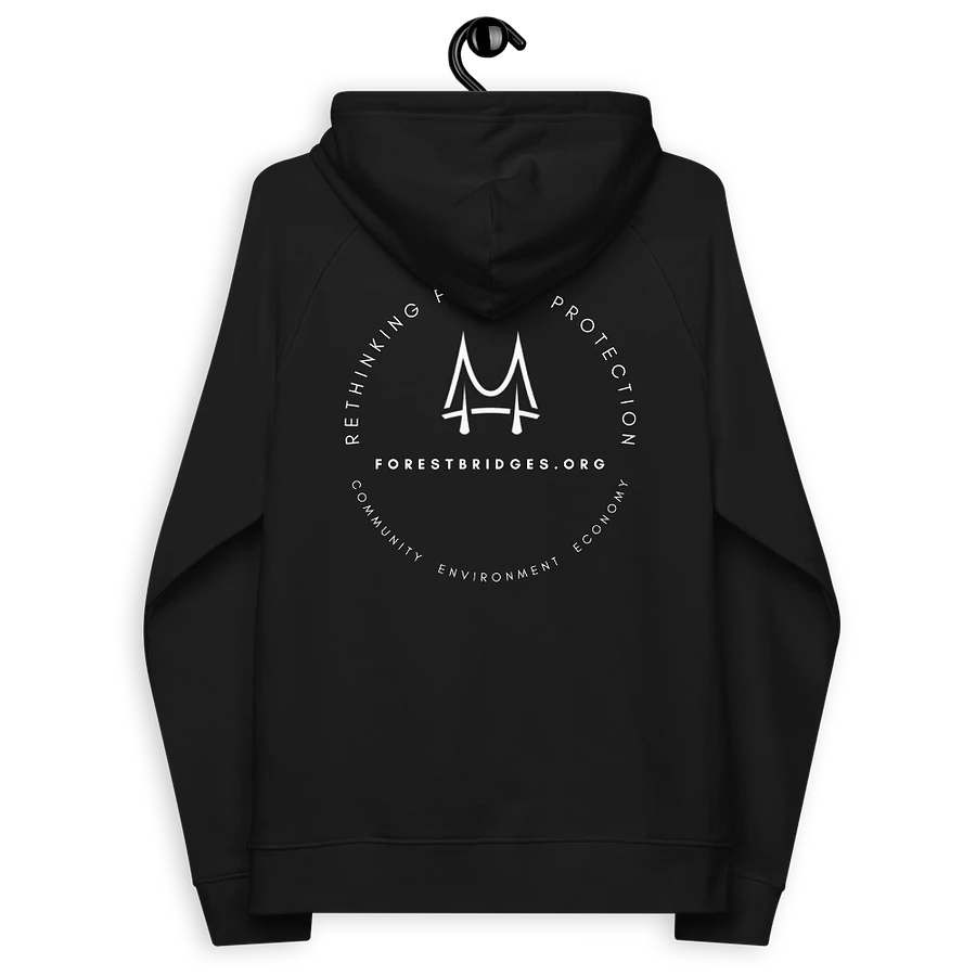 Forest Bridges Fall Colors Hoodies with Greyscale Logo & Emblem on Back product image (8)