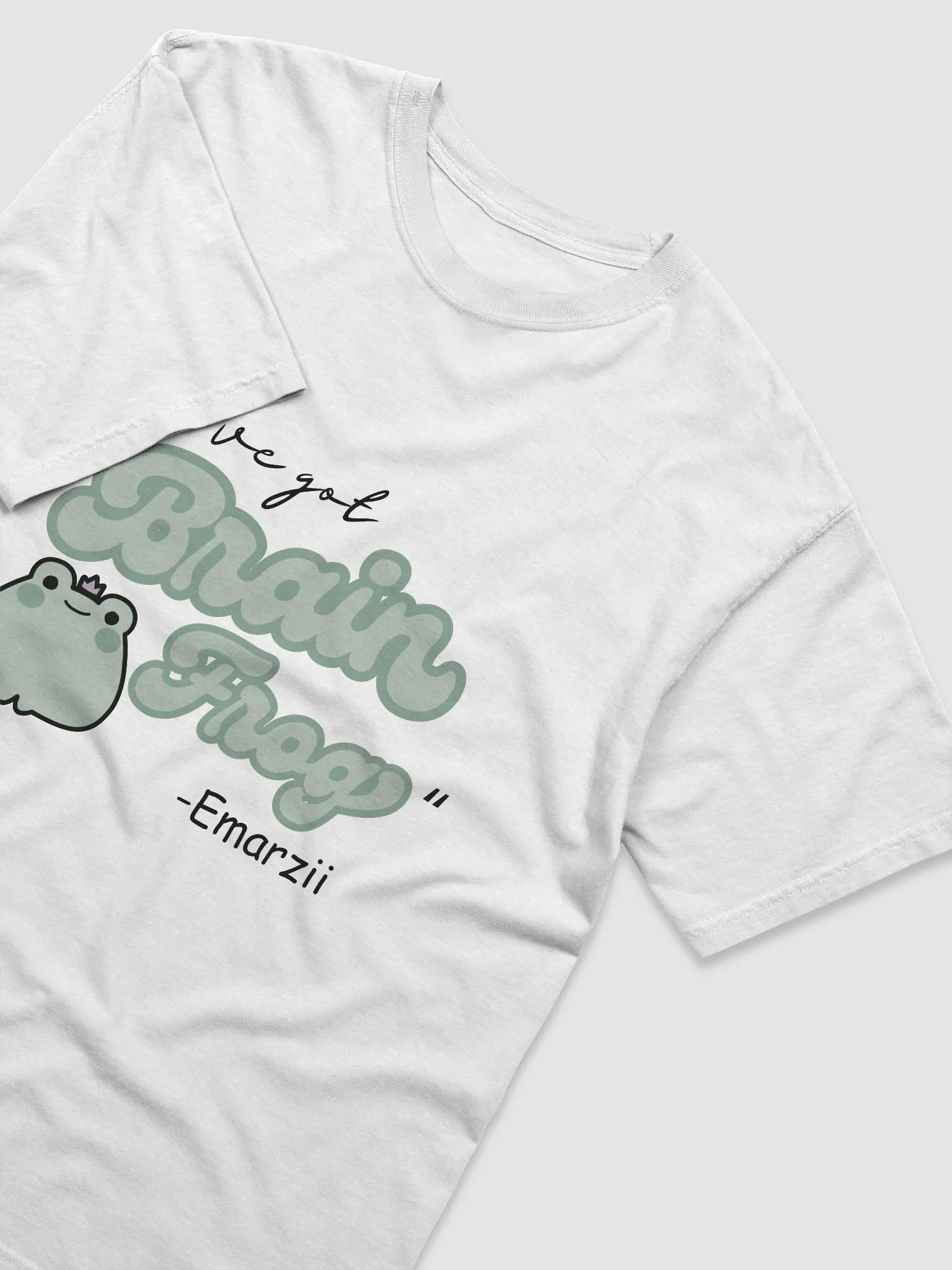 White BrainFrog Tee product image (3)