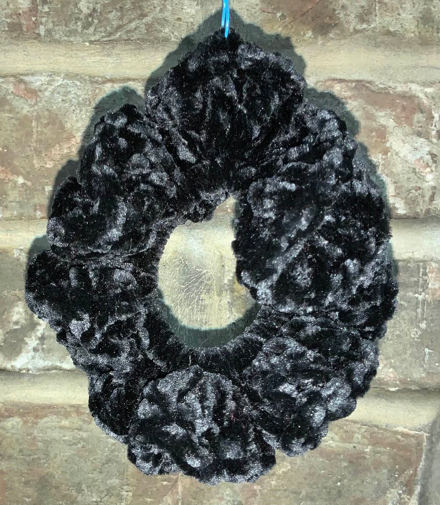 Black Velvet Scrunchies product image (1)