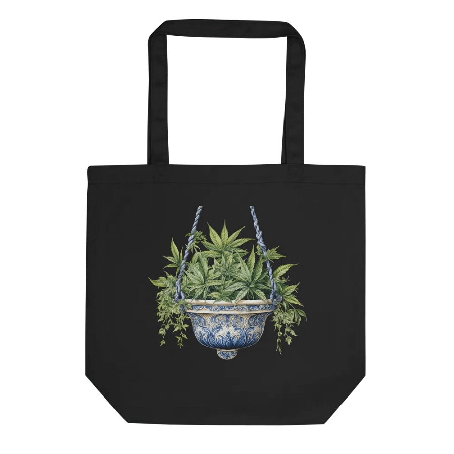 Blue Botanical Hanging Cannabis Planter product image (1)