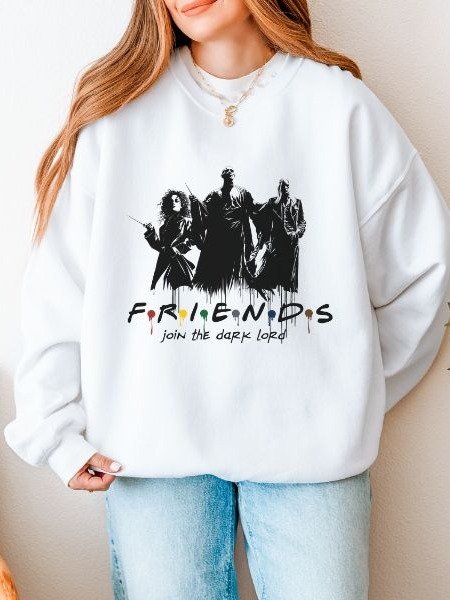 Friends join the Dark Lord Halloween Fall Sweatshirt product image (25)
